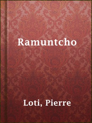 cover image of Ramuntcho